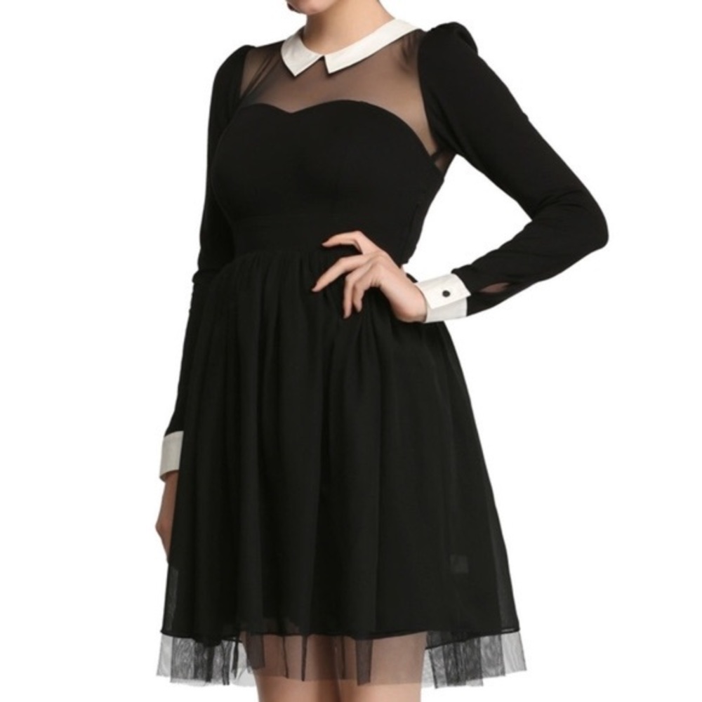 Hot Topic Wednesday Addams Dress